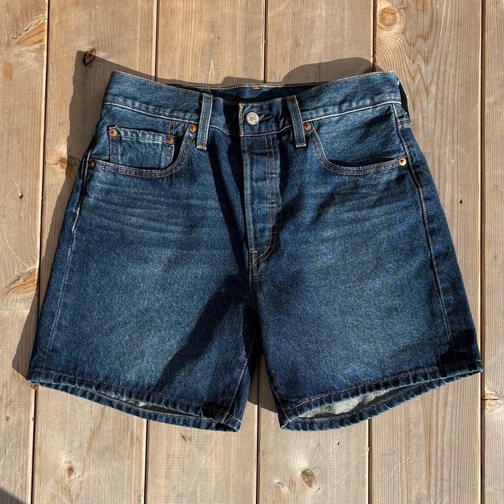 Levi's Women's Blue Jean Shorts